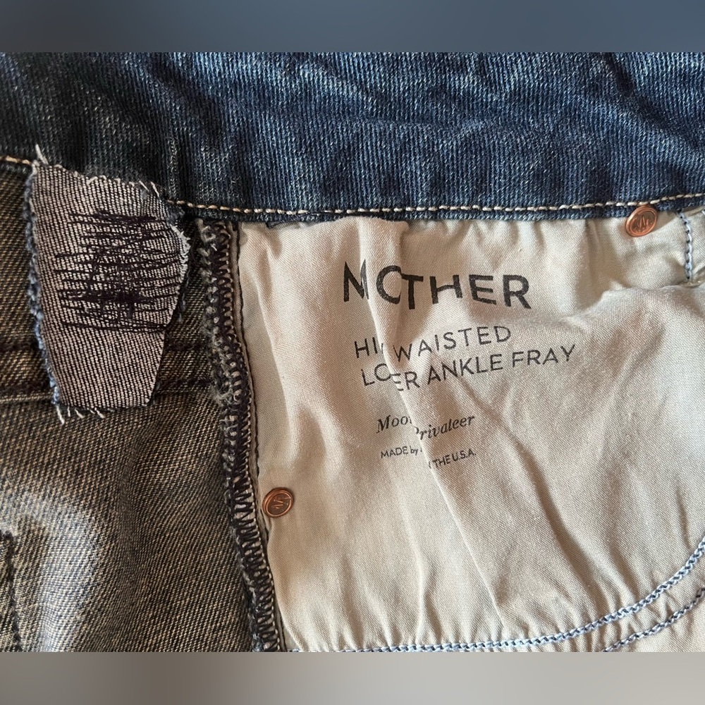MOTHER High Rise Blue Jeans - Picture 15 of 16